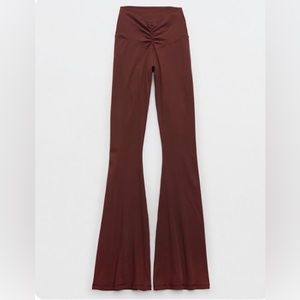 Offline by Aerie Real Me High Waisted Ruched Flare Legging